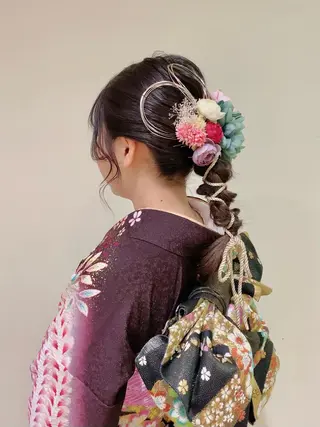 ヘアアレンジ ノーブル美容室イオン高橋店所属・鈴木 純子のヘアスタイル