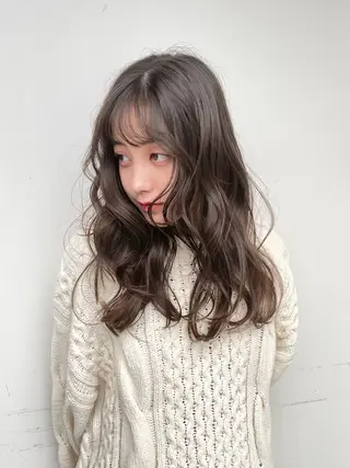 ロング 似合わせ/透明感 /レイヤー/りほ🤍のヘアスタイル