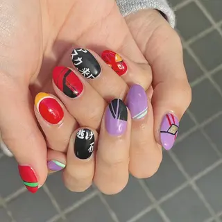 ネイル 中牟田 彩水のネイルデザイン