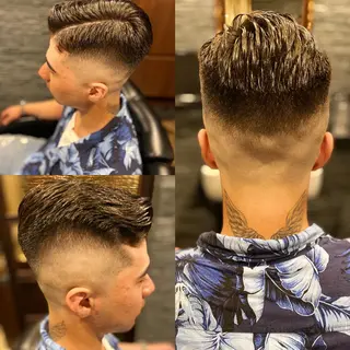 ショート メンズ 菅野 綺華のヘアスタイル