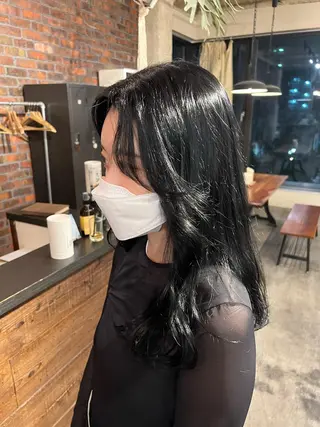 セミロング カラー Rino kanayama所属・Rino 金山 / 宮澤 萌のヘアスタイル