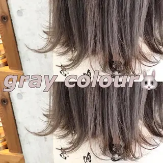 ミディアム カラー ヘアアレンジ 髪質改善/艶髪 🫧高橋湧也のヘアスタイル