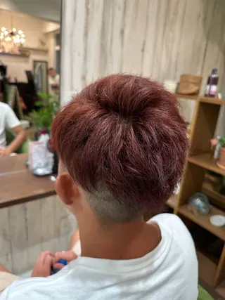 ショート カラー ヘアアレンジ メンズ 森田 美帆のヘアスタイル