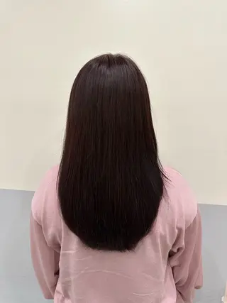 ロング カラー 三浦 彩那のヘアスタイル