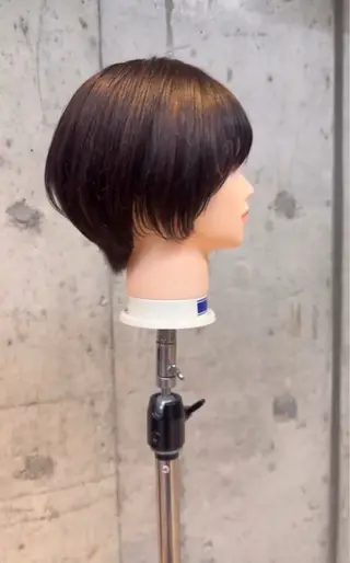 ショート 栗原 莉玖のヘアスタイル