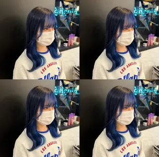 セミロング カラー 髪質改善 /美髪矯正🫧ゆたかのヘアスタイル