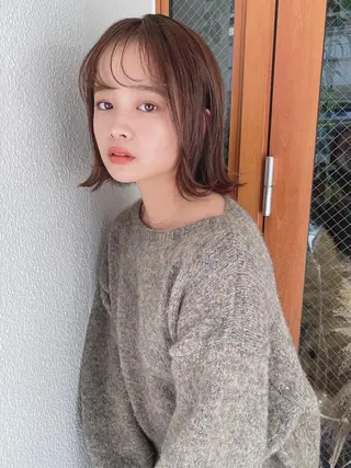 ミディアム ⭐️迫田 ゆう⭐️のヘアスタイル