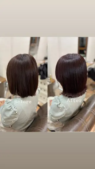 ミディアム アトリエマイ北千住所属・永塚 萌花のヘアスタイル