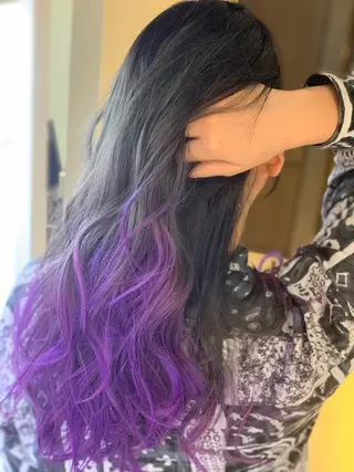 ロング カラー ✂️大門 巧✂️ LAFF難波店のヘアスタイル