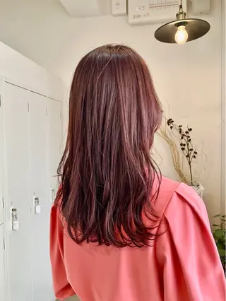 セミロング Rocca hair aoiのヘアスタイル