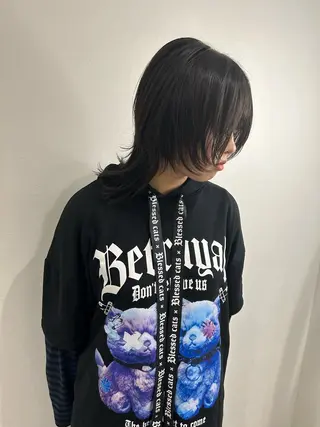 セミロング 青木 光太朗のヘアスタイル