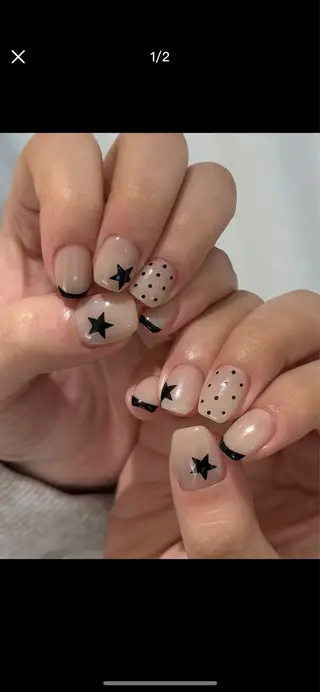 ネイル チョウ 🦋のネイルデザイン