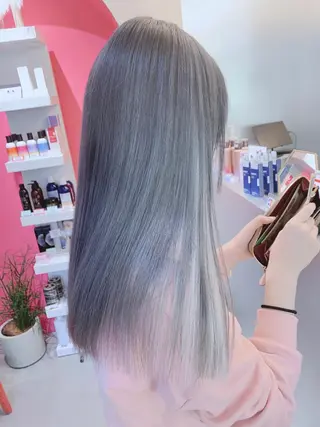 ロング カラー box mico. mutsumiのヘアスタイル