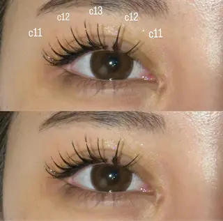 マツエク・マツパ NORA hinataのマツエク・マツパデザイン