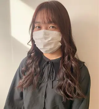 ロング カラー ヘアアレンジ ayumi🌈 インナーカラー🌈のヘアスタイル