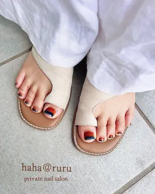 ネイル haha@ ruruのネイルデザイン