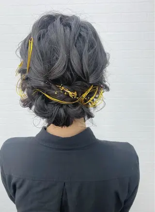 ヘアアレンジ GRANLUSSO 〜グランルッソ駅前店所属・木口 嘉美のヘアスタイル