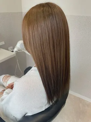 ロング カラー 女性リピ90%🍨 🩷佐藤みずきのヘアスタイル