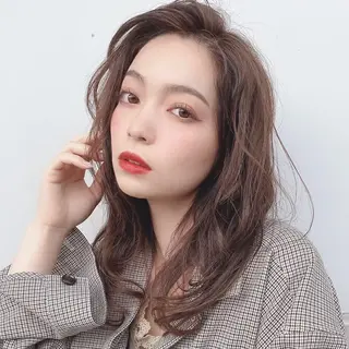 セミロング カラー 村上 遥香 店長スタイリストのその他イメージ