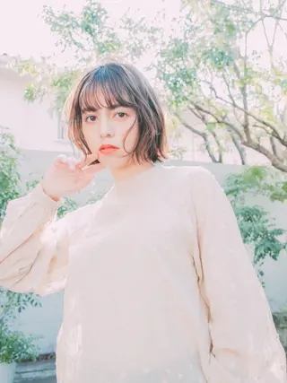 カラー (スタイリスト)牧 好美のヘアスタイル