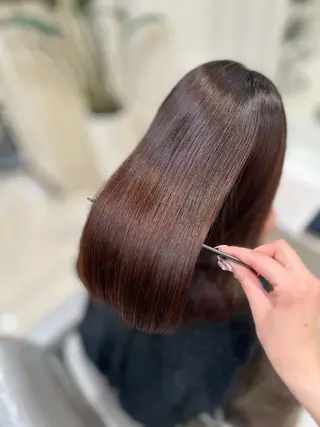 ミディアム orgo所属・💖中韓mix style💖チヒロのヘアスタイル