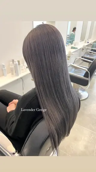 ロング カラー Parve Mix /頓宮 稚愛🤍のヘアスタイル