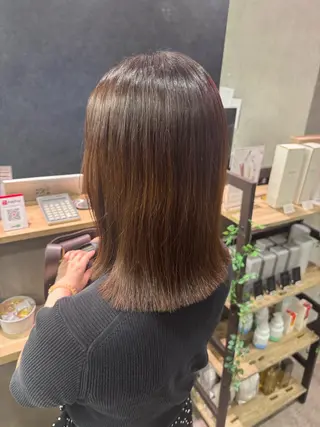 ミディアム カラー ヘアアレンジ きたはら りおん💫のヘアスタイル
