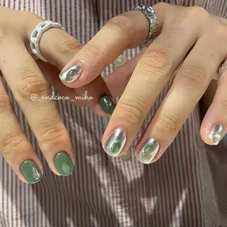 ネイル And  & coco. eyelash & nail所属・Nailist〻 mihoのネイルデザイン