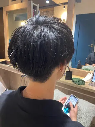 メンズ 🟣メンズパーマ 川端 永遠🟣のヘアスタイル