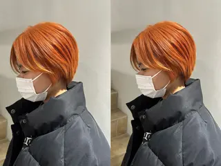 ショート カラー MOE 🌙新宿三丁目のヘアスタイル