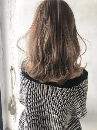 ミディアム 小澤大輔 YOLO hairのヘアスタイル