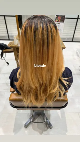 ロング カラー 💛 衣瑠麻（ｲﾙﾏ)💛のヘアスタイル