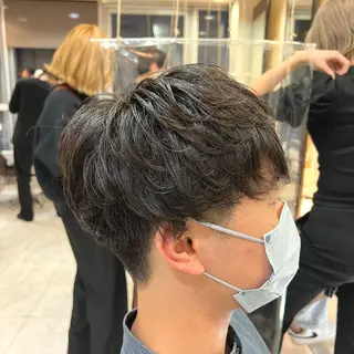 パーマ メンズ アグヘアーシータ所属・🤩メンズカット/ パーマ山本🤩のヘアスタイル