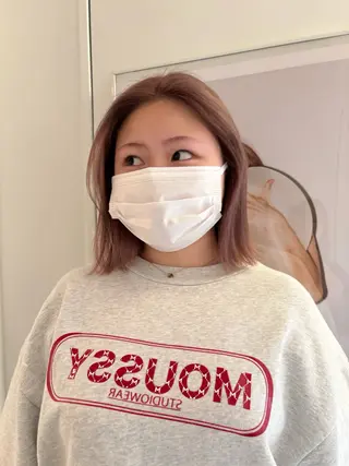 カラー rizu　/ ボブ /中明度カラー🥨のヘアスタイル