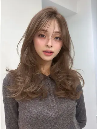 ロング カラー 艶髪/モテヘア🎀 MIHOのヘアスタイル