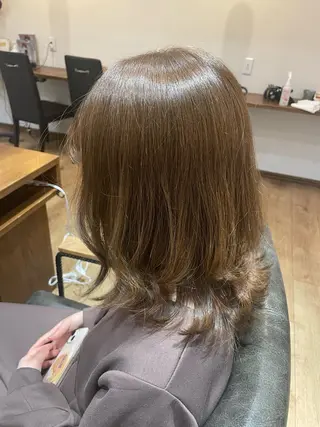 ミディアム スタイリスト /YUNAのヘアスタイル