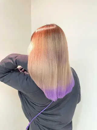 ミディアム ioe三宮 髙見海斗のヘアスタイル
