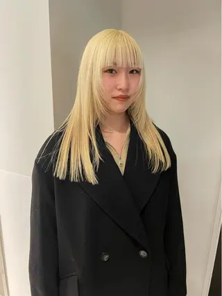 ロング カラー yurika☁️ 似合わせ｜レイヤーのヘアスタイル