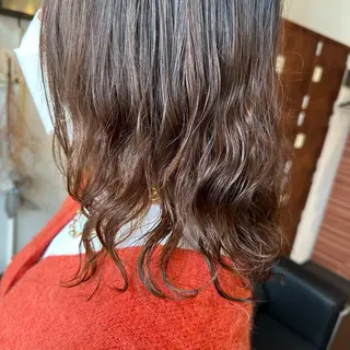 ミディアム パーマ インナーカラー指名 No.1菊池柊真のヘアスタイル