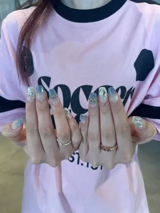 ネイル HOSHI ⭐️辻堂 /藤沢ガーリーネイルのネイルデザイン