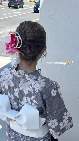 ショート ヘアアレンジ Nn-ｴﾇ- aikoのヘアスタイル