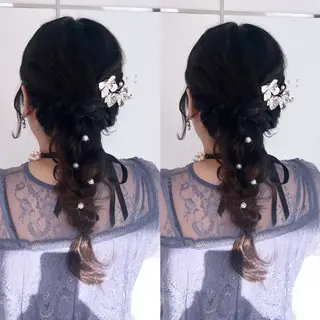 ロング mimi☪️ 艶髪髪質改善/メンズのヘアスタイル