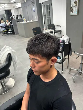 メンズ 【メンズパーマ】 吉原怜音のヘアスタイル