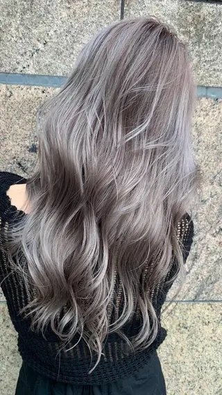 ロング カラー ヘアアレンジ キッズ カラー特化サロン茶屋 町Furukuboのヘアスタイル