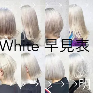 ショート カラー ハイトーン/ウルフ /小澤凌祐🦕のヘアスタイル