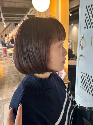 ショート 透明感カラー 暖色shihoのヘアスタイル