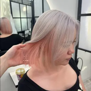 ミディアム カラー Ren. 🦋デザインカラーのヘアスタイル