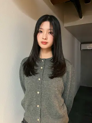 ロング 三浦 ふたばのヘアスタイル