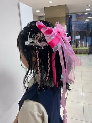 ミディアム ヘアアレンジ 【Sweep】おじま のぞみのヘアスタイル