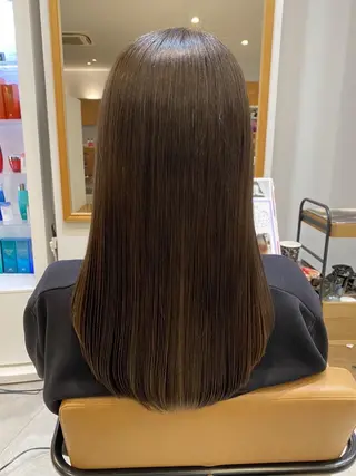 ロング カノエ博多ミスト /モデル募集_野元のヘアスタイル